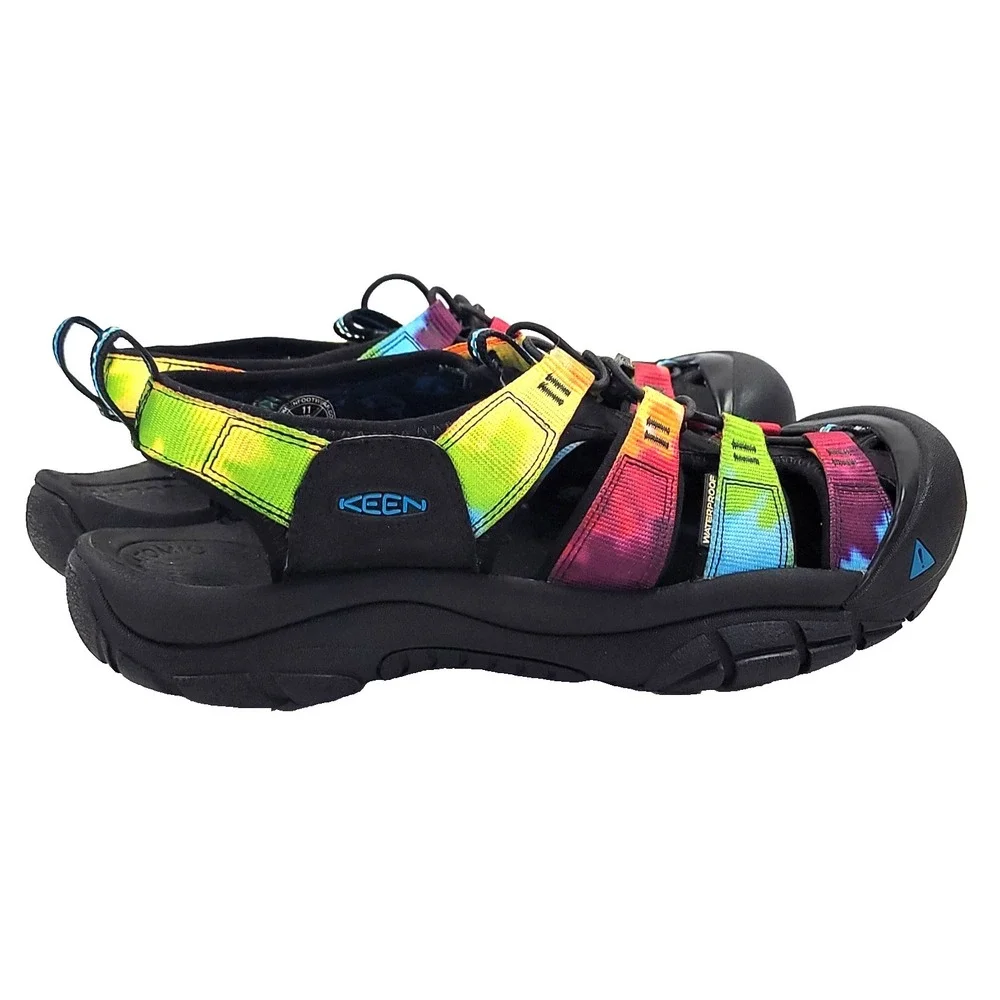 KEEN Newport H2 Men's Tie Dye‎ Sport Sandals Water Shoes Size 11 Hiking 1018804